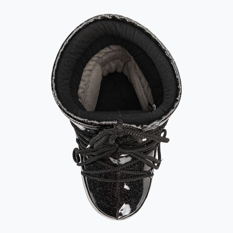 Women's Moon Boot Icon Low Glitter black 6