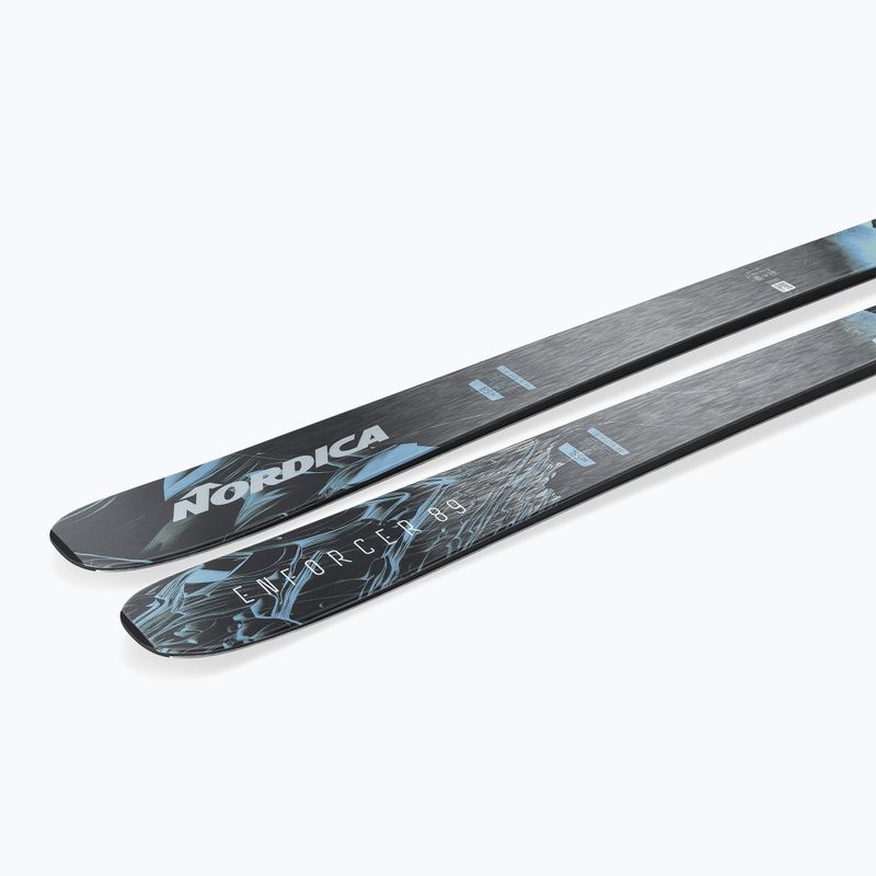 Nordica Enforcer 89 FLAT downhill ski black/blue/lime 5