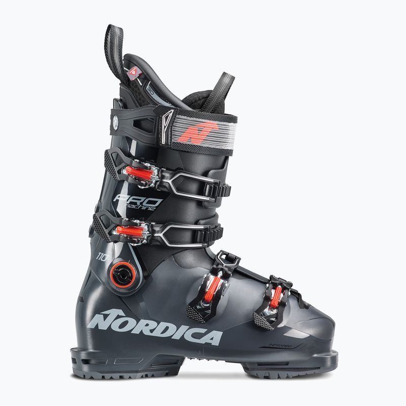 Men's Nordica Pro Machine 110 GW ski boots black/anthracite/red 6