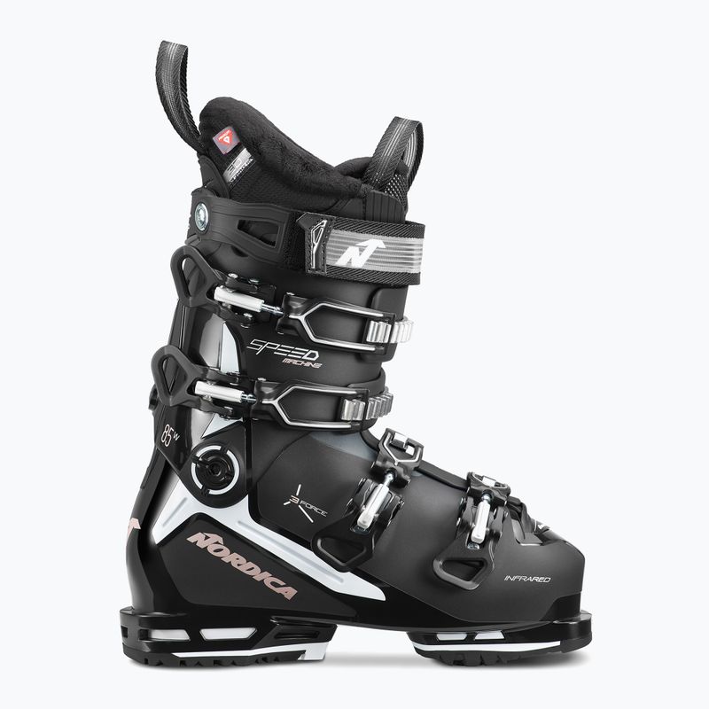 Women's ski boots Nordica Speedmachine 3 85 W GW black/white/pink 6