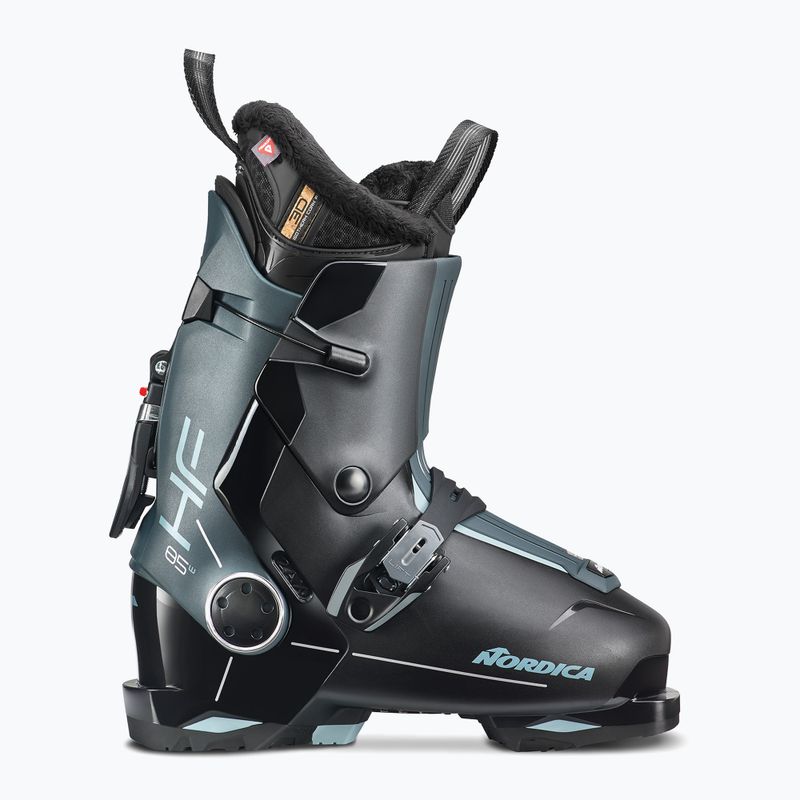 Women's Ski Boots Nordica HF 85 W GW black/green/aquamarine 6