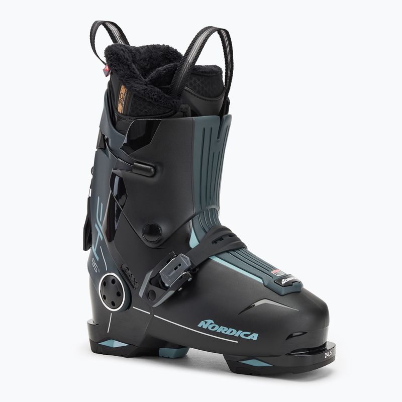 Women's Ski Boots Nordica HF 85 W GW black/green/aquamarine