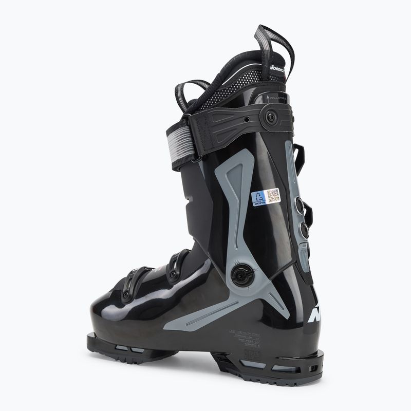Men's Nordica Speedmachine 3 BOA 110 GW ski boots black/grey/red 2
