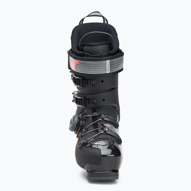 Men's Nordica Speedmachine 3 BOA 110 GW ski boots black/grey/red 3