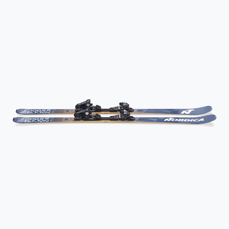 Alpine skis Nordica Doberman Multipista DC + bindings TPX 13 FDT blue/white 5