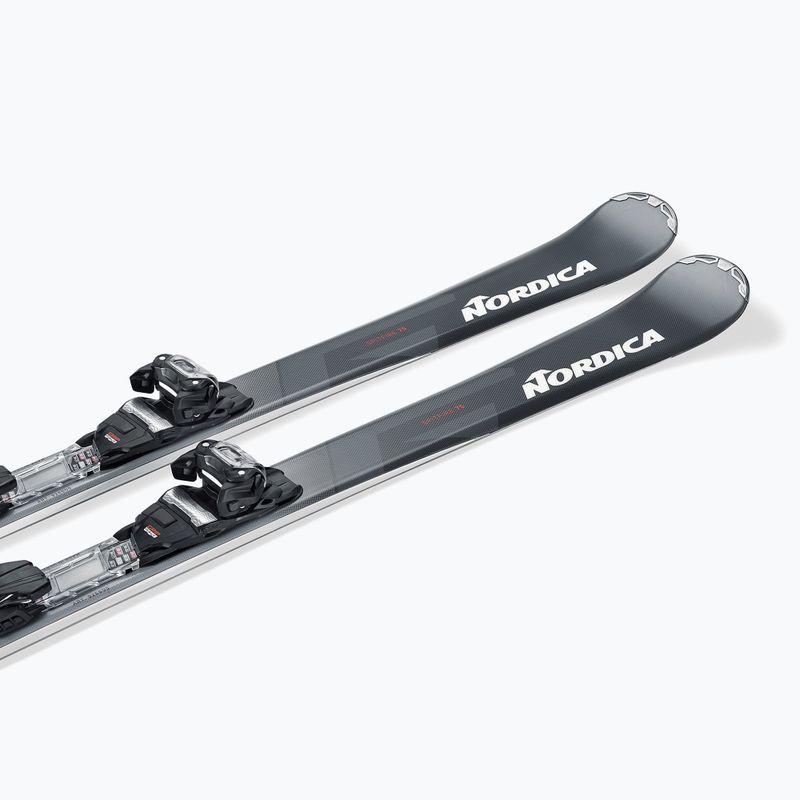 Alpine skis Nordica Spitfire 75 + bindings TP2COMP10 FDT grey-blue/white 6