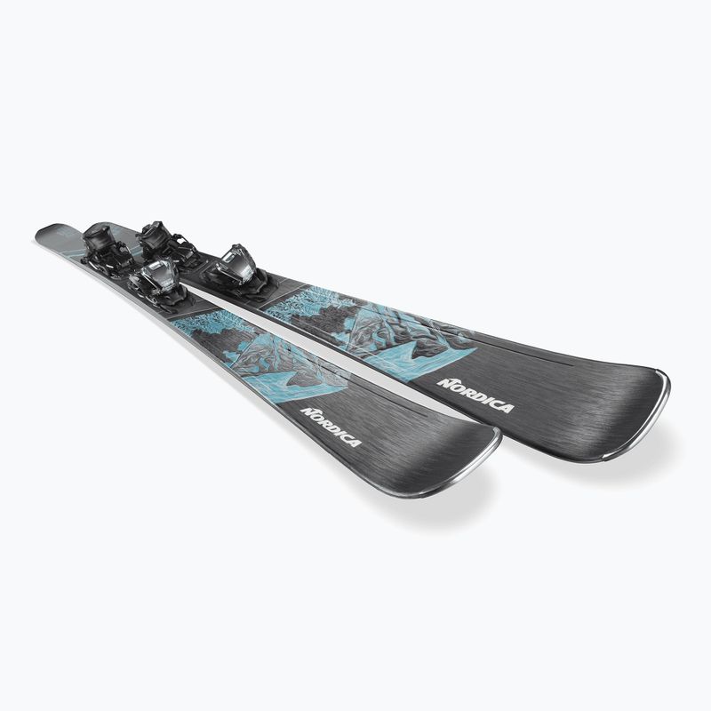 Women's alpine skis Nordica Wild Belle 78 + bindings TP2COMP10 FDT black/water 4