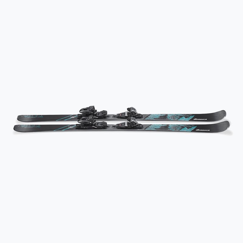 Women's alpine skis Nordica Wild Belle 78 + bindings TP2COMP10 FDT black/water 5