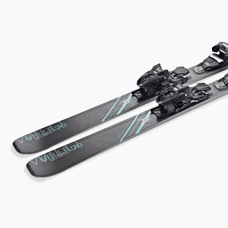Women's alpine skis Nordica Wild Belle 78 + bindings TP2COMP10 FDT black/water 7