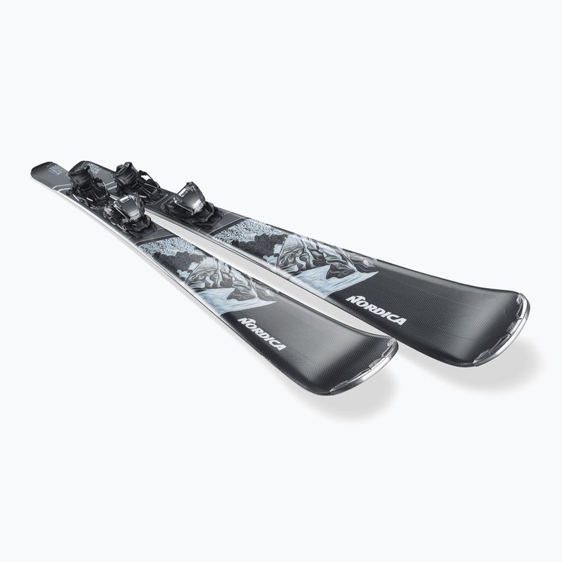 Women's alpine skis Nordica Wild Belle 74 + bindings TP2 COMP10 FDT black/blue 4