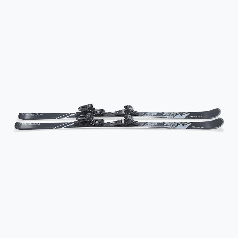 Women's alpine skis Nordica Wild Belle 74 + bindings TP2 COMP10 FDT black/blue 5