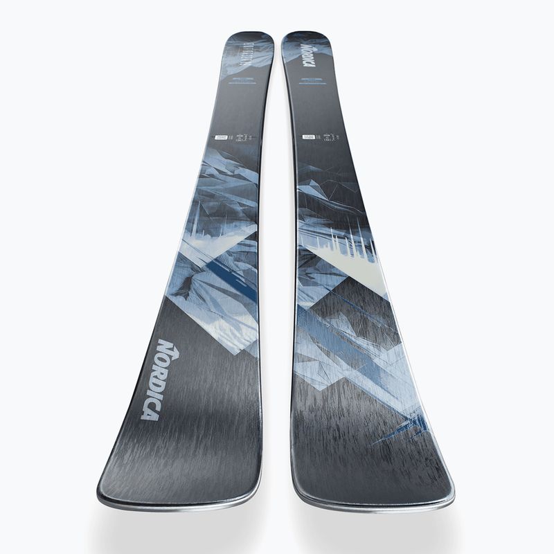 Alpine skis Nordica Enforcer 89 FLAT grey/blue/lime 4