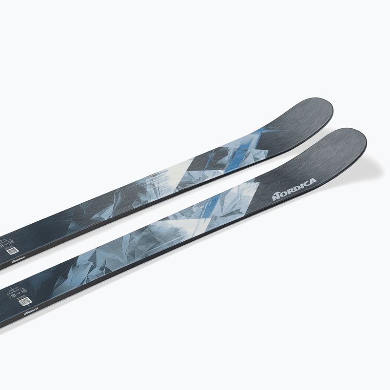 Alpine skis Nordica Enforcer 89 FLAT grey/blue/lime 7