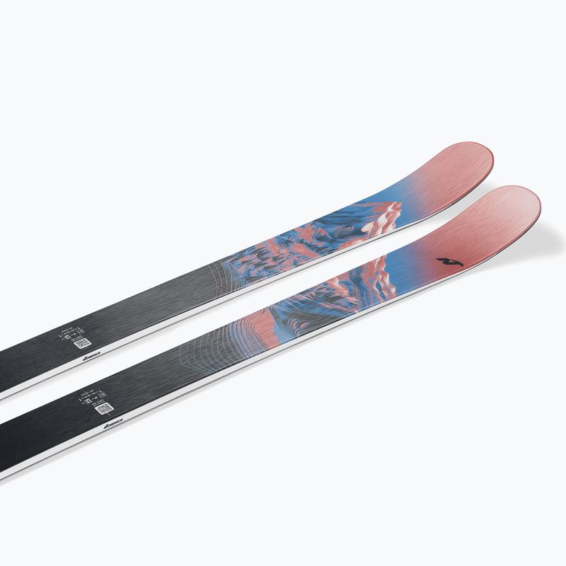 Women's alpine skis Nordica Santa Anna 87 Flat coral/blue/black 8