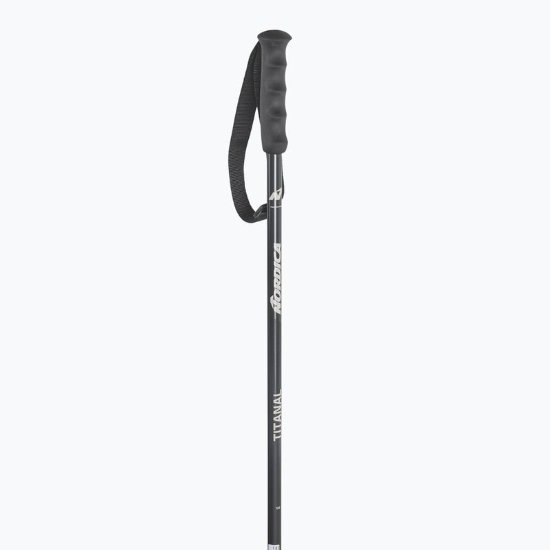 Ski poles Nordica Alpine TI Dark 16mm grey/white 8
