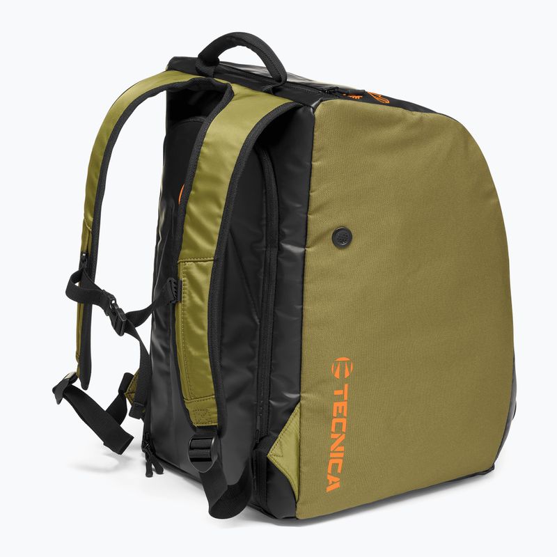 Ski backpack for boots and helmet Tecnica Premium Boot Bag progresive green 2