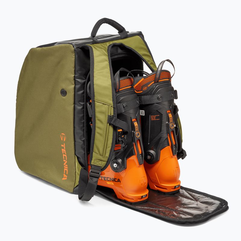 Ski backpack for boots and helmet Tecnica Premium Boot Bag progresive green 3