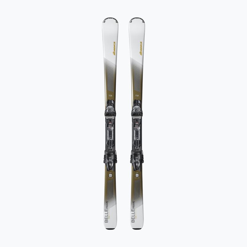 Women's alpine skis Nordica Belle Prime + bindings TP2COMP10 FDT grey/gold