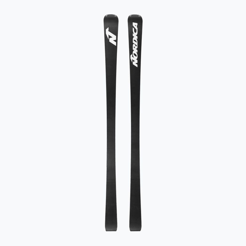 Downhill skis with bindings Nordica Doberman Multigara DC + Comp 13 FDT black/white 2
