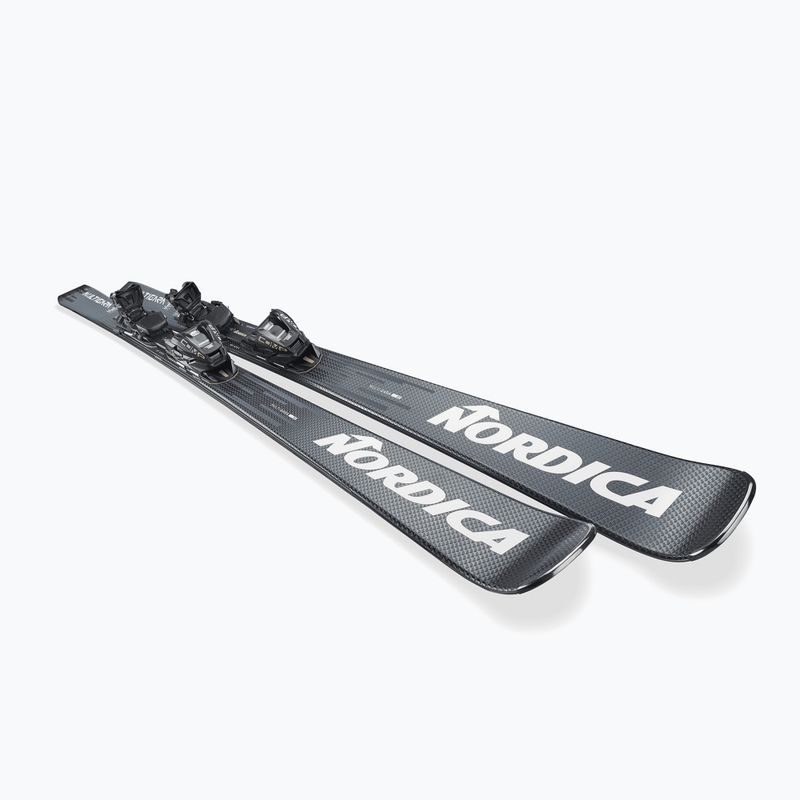 Downhill skis with bindings Nordica Multigara DC 74TI + Comp 12 FDT greyblue/white 4