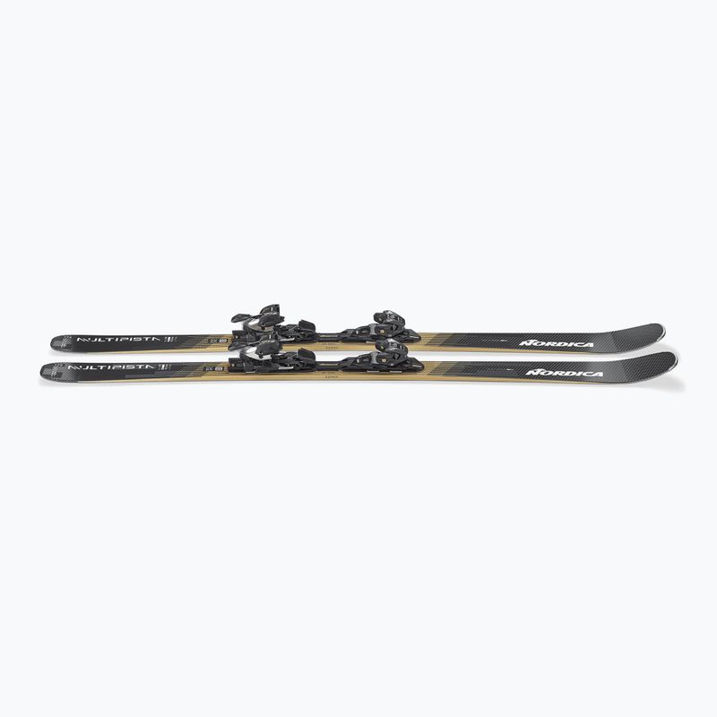 Downhill skis with bindings Nordica Multipista DC 80TI + TPX 12 FDT anhtracite/white 5