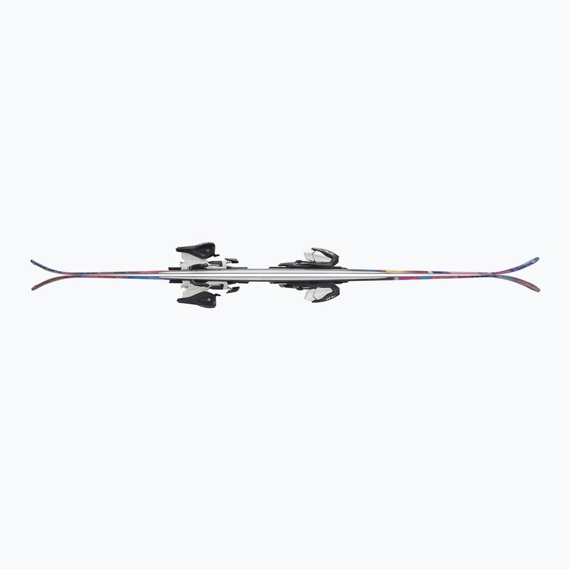 Kids’ downhill skis with bindings Nordica Unleashed JR + J7.0 FDT rainbow 3