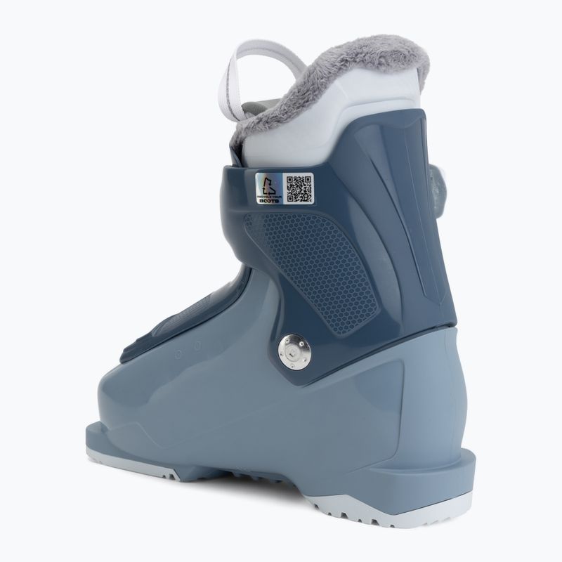 Children's ski boots Nordica Speedmachine J 1 blue/light blue/fucsia 2