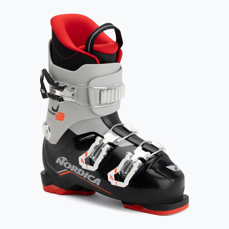 Children's ski boots Nordica Speedmachine J 3 black/grey/red