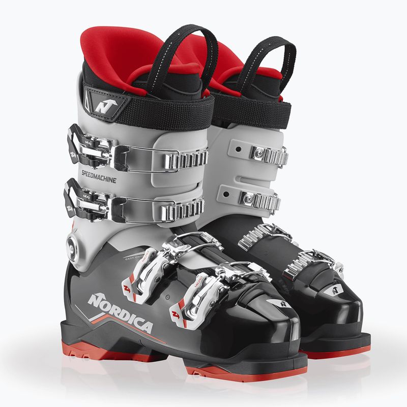 Children's ski boots Nordica Speedmachine J 4 black/grey/red 7