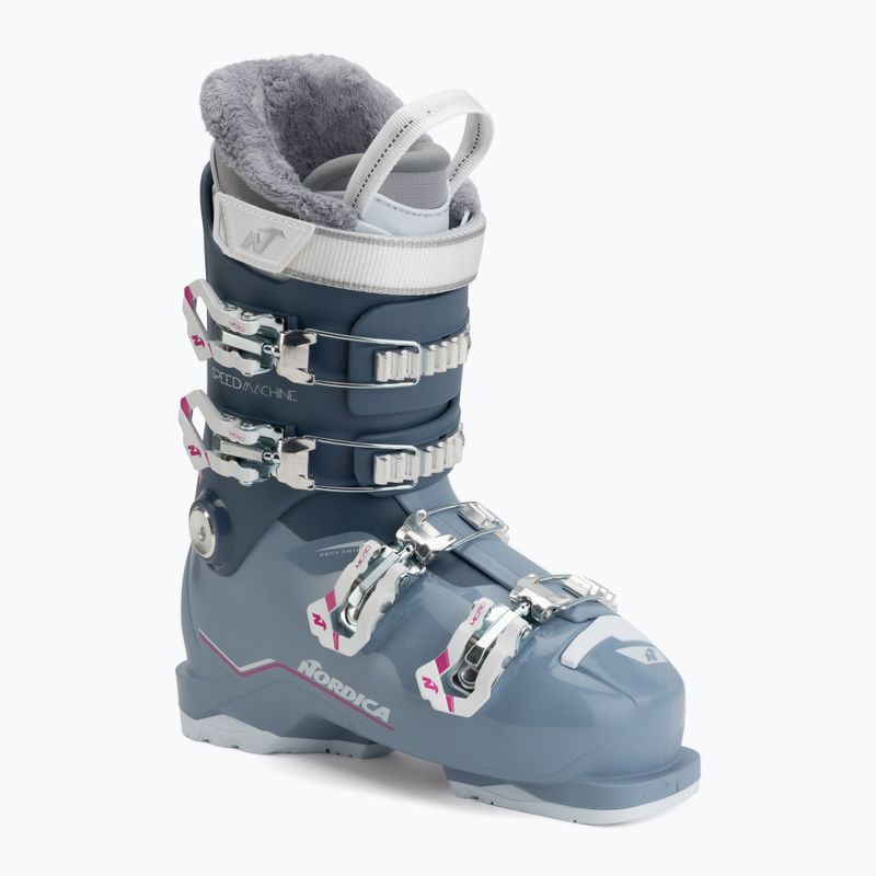 Children's ski boots Nordica Speedmachine J 4 blue/light blue/fucsia