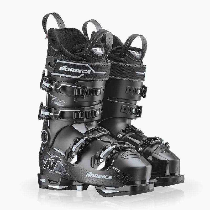 Women's ski boots Nordica Pro Machine 3 95 W GW black/light blue/white 7