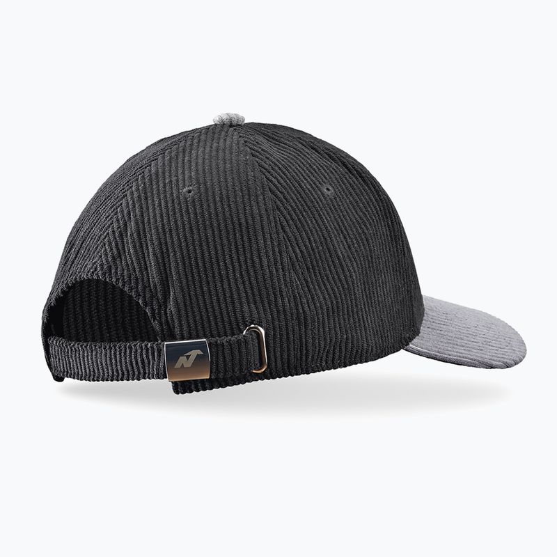 Baseball cap Nordica Essential Cap grey/black 3