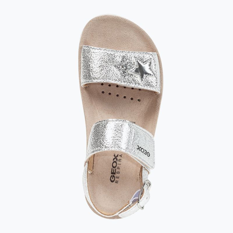 Geox Costarei silver junior sandals 13
