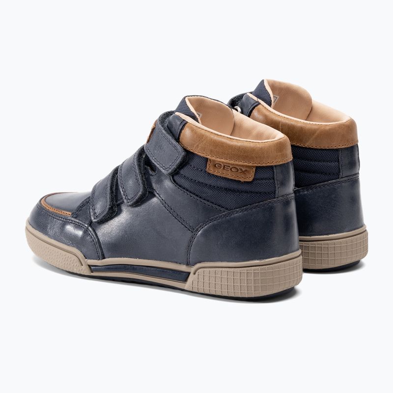 Geox Poseido navy/cognac children's shoes 3