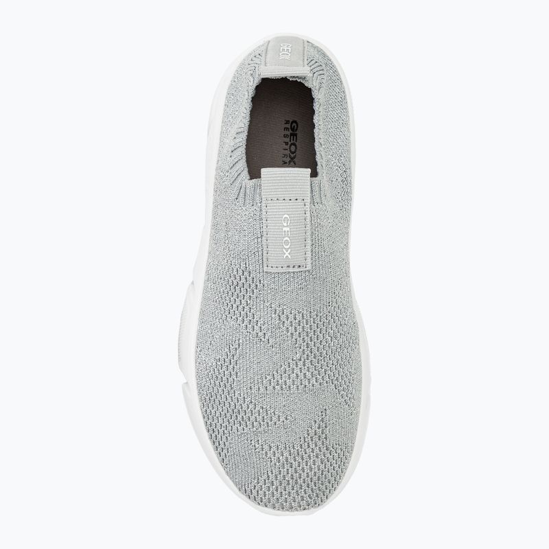 Geox Aril silver junior shoes 5