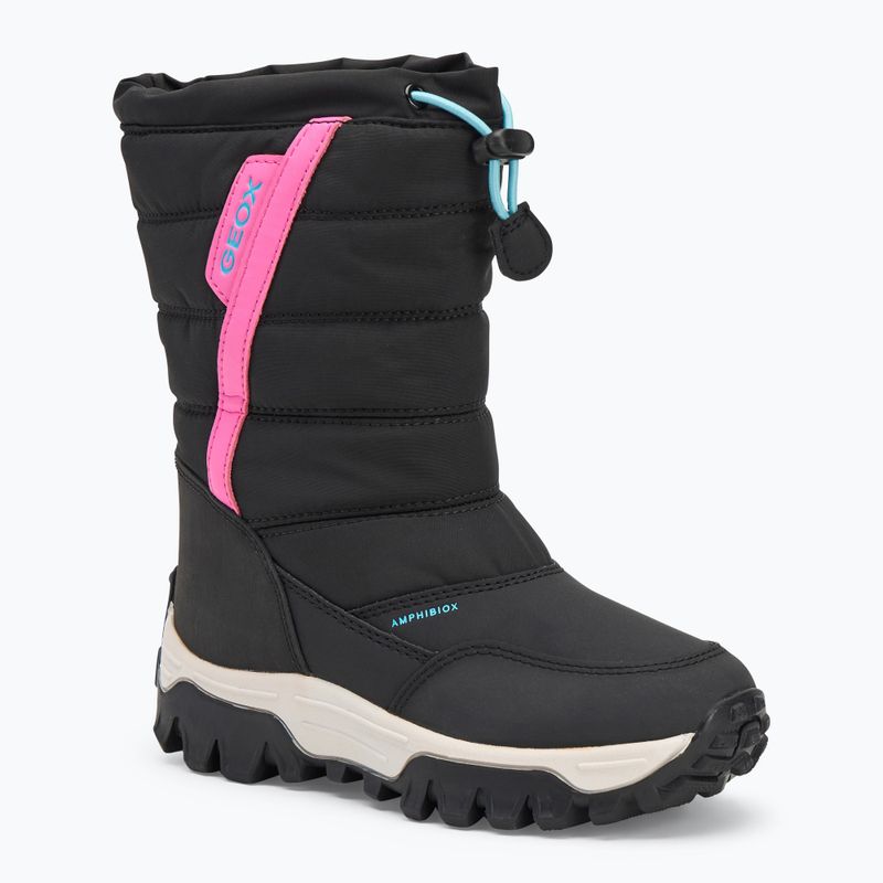 Geox Himalaya ABX children's snow boots black / fuchsia