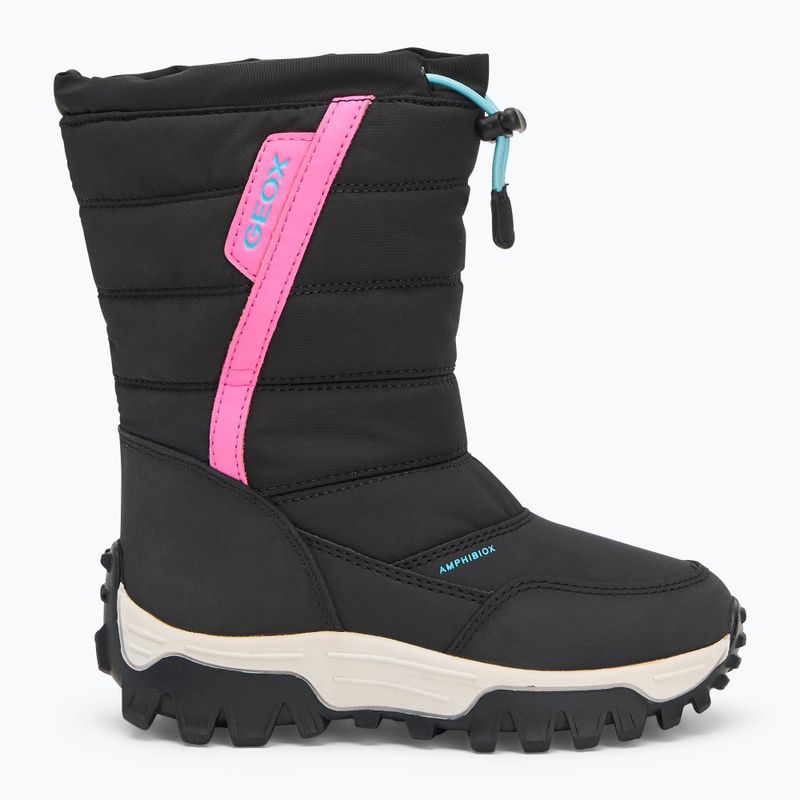 Geox Himalaya ABX children's snow boots black / fuchsia 2