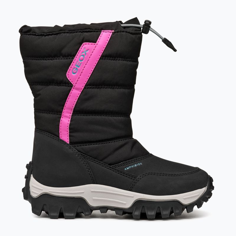 Geox Himalaya ABX children's snow boots black / fuchsia 2