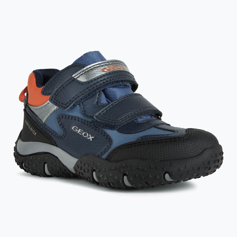 Geox Baltic Abx navy/blue/orange junior shoes 7