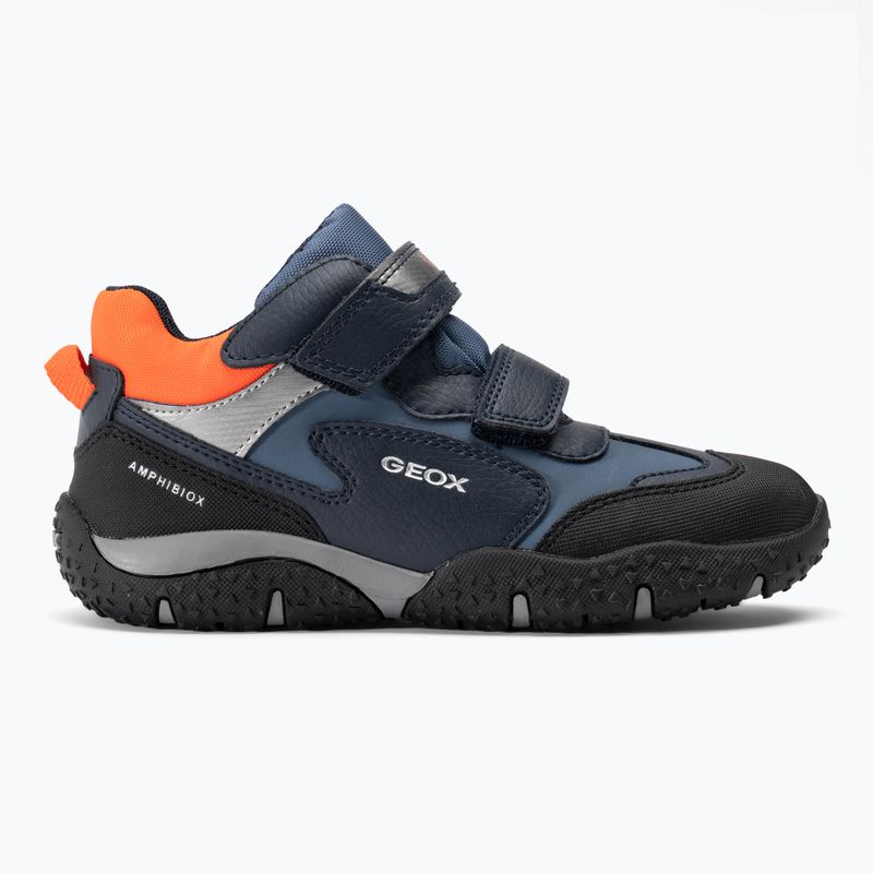 Geox Baltic Abx navy/blue/orange junior shoes 3