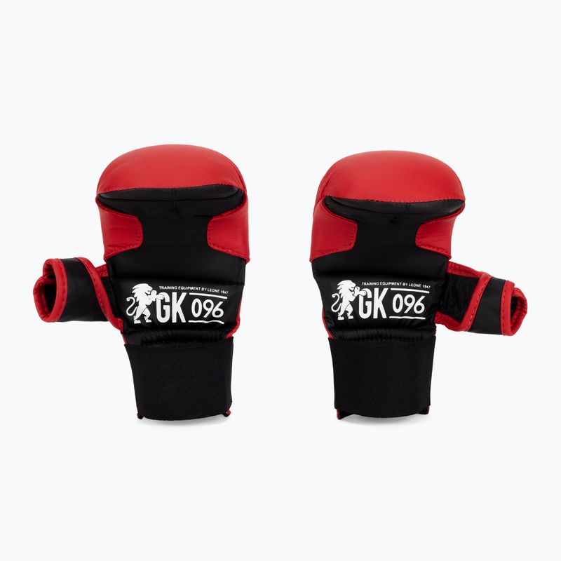 LEONE karate gloves 1947 GK096 red 2