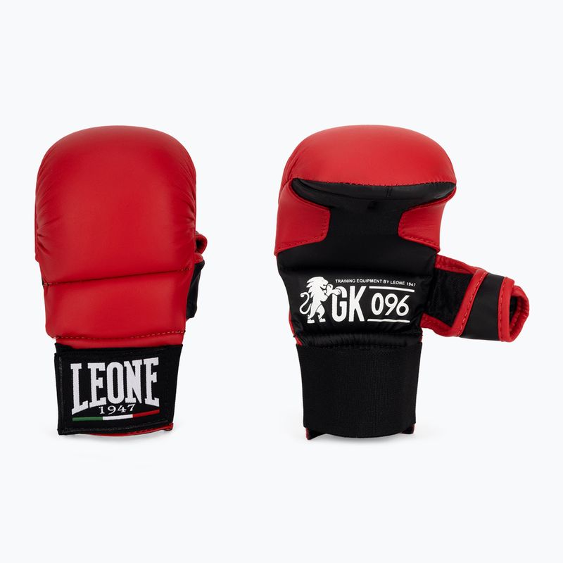 LEONE karate gloves 1947 GK096 red 3