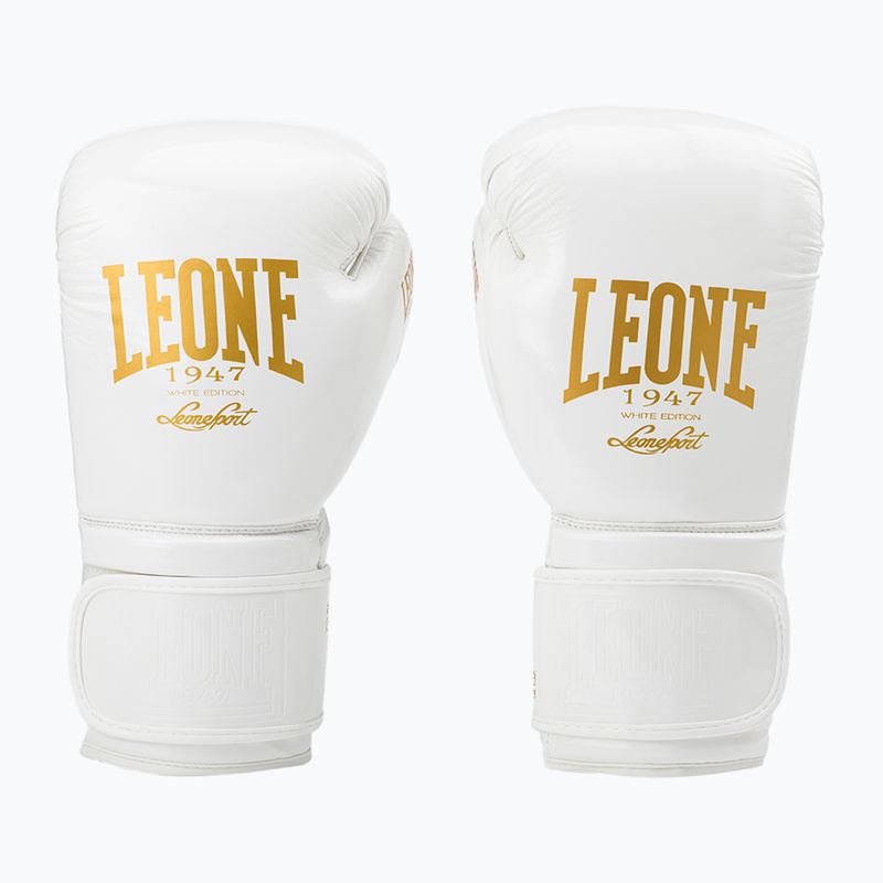 LEONE boxing gloves 1947 Black&White white GN059