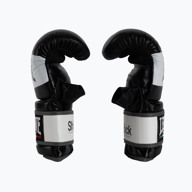 LEONE 1947 Shock boxing gloves black GS091 4