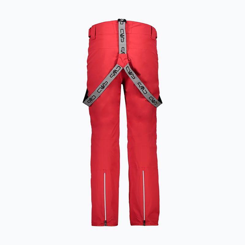 CMP men's ski trousers red 3W04467/C580 8