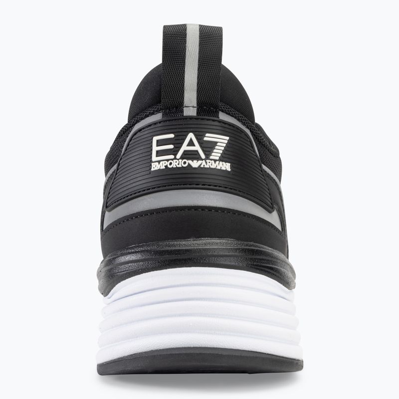 EA7 Emporio Armani Ace Runner black/ silver shoes 6