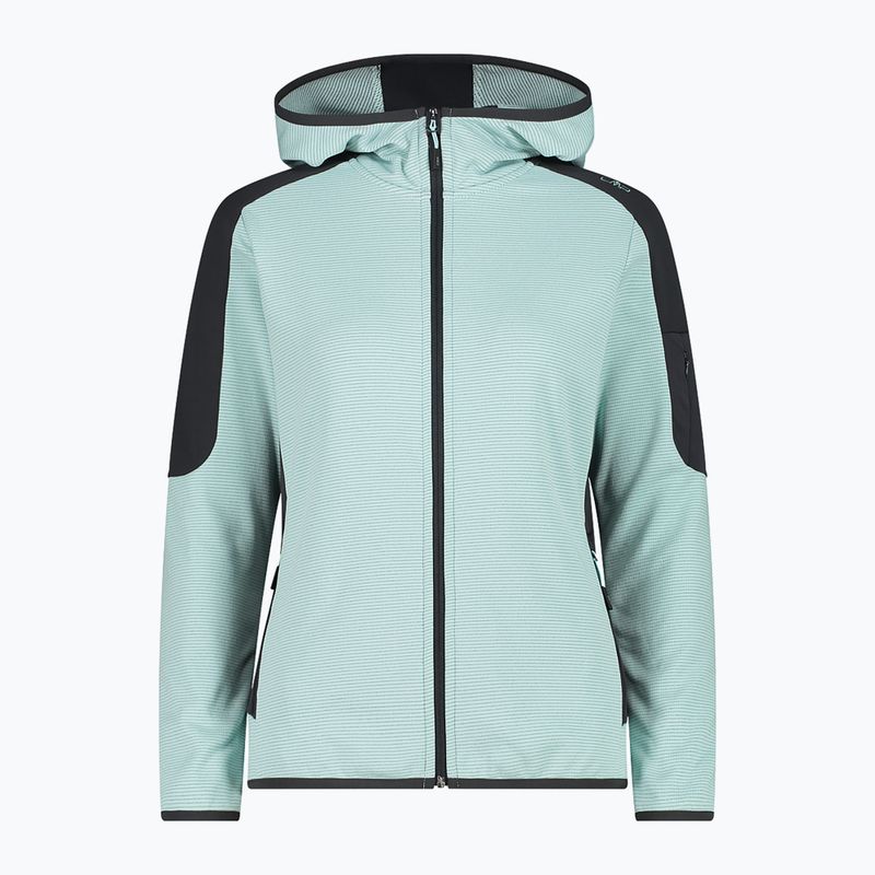 Women's trekking sweatshirt CMP 34G1516 acqua