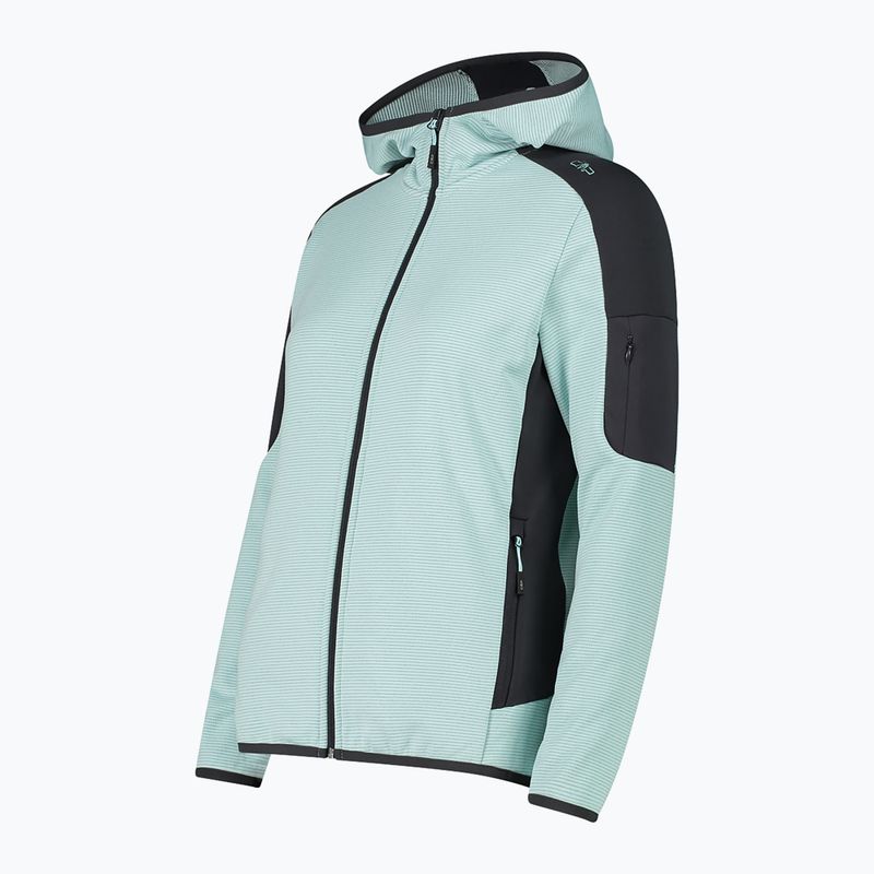 Women's trekking sweatshirt CMP 34G1516 acqua 3