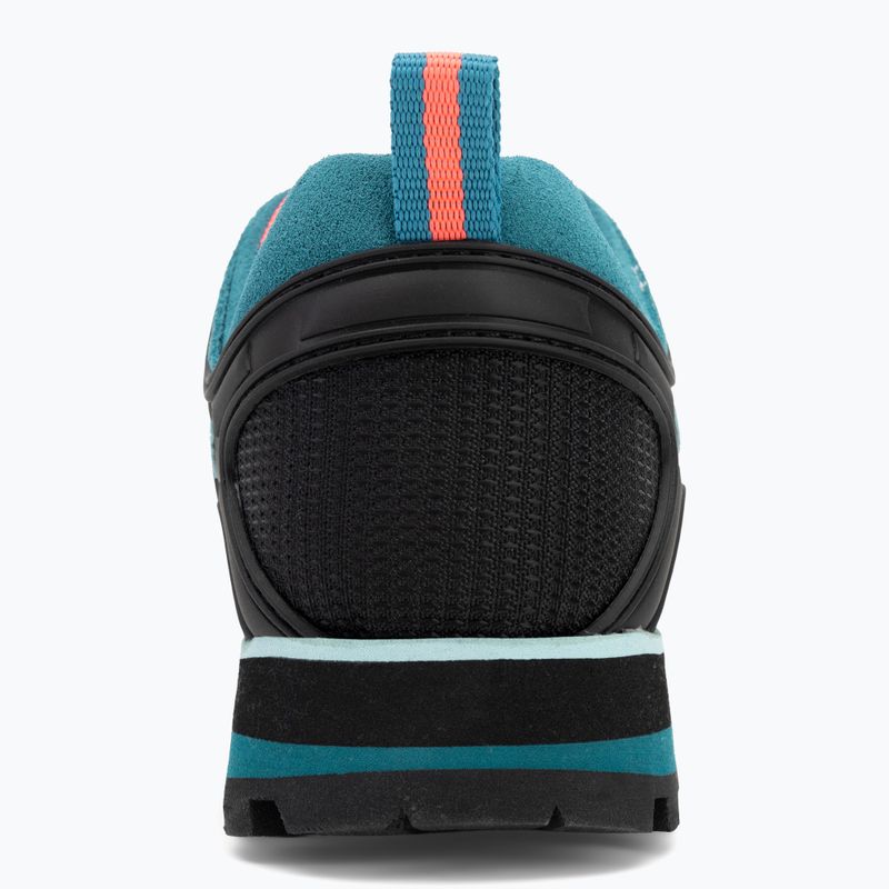 Women's trekking boots CMP Moon Low Wp teal/red fluo 6