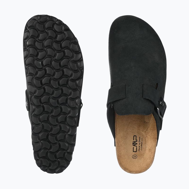 Men's CMP Navarro nero flip-flops 11